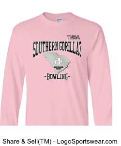 Southern Gorillaz Ultra Cotton Long Sleeve Adult T-Shirt Design Zoom