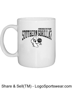 Southern Gorillaz Custom Printed Mug Design Zoom